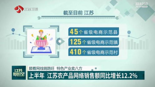 上半年江蘇農(nóng)產(chǎn)品網(wǎng)絡(luò)銷售額達661億元 同比增長12.2